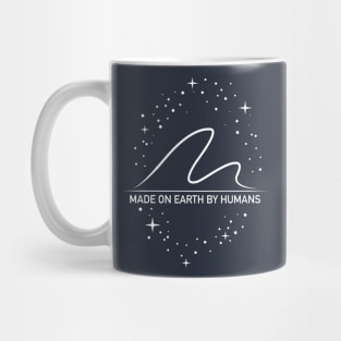 Made On Earth By Humans (White) Mug